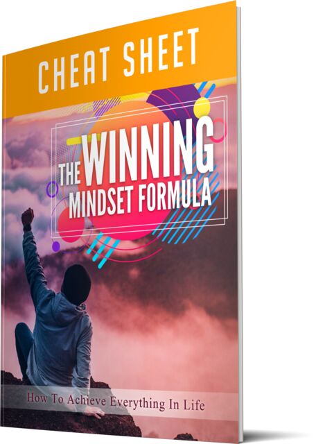 eCover representing The Winning Mindset Formula eBooks & Reports with Master Resell Rights