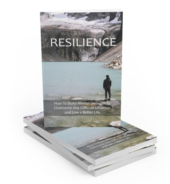 eCover representing Resilience eBooks & Reports with Master Resell Rights