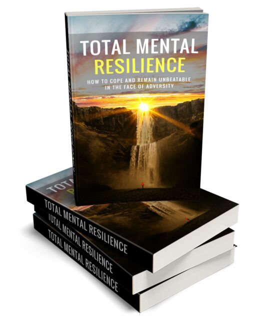 eCover representing Total Mental Resilience eBooks & Reports with Master Resell Rights