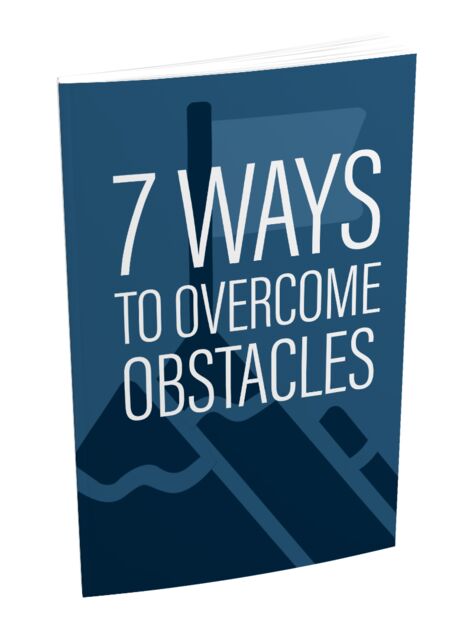 eCover representing Overcome Obstacles eBooks & Reports with Master Resell Rights