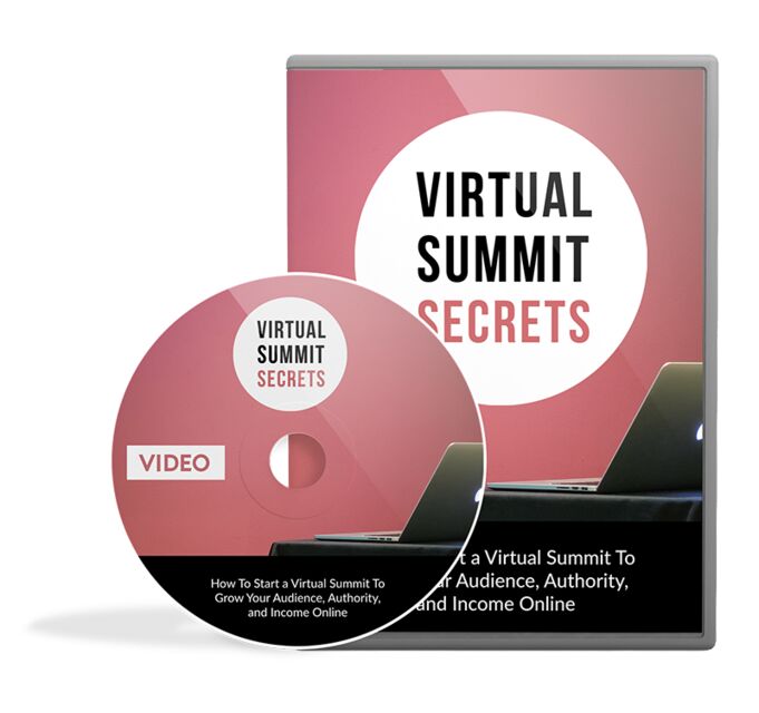 eCover representing Virtual Summit Secrets Video Upgrade Videos, Tutorials & Courses with Master Resell Rights