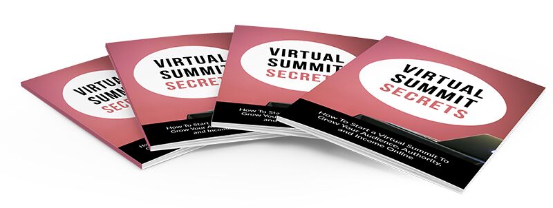 eCover representing Virtual Summit Secrets eBooks & Reports with Master Resell Rights