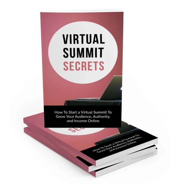 eCover representing Virtual Summit Secrets eBooks & Reports with Master Resell Rights