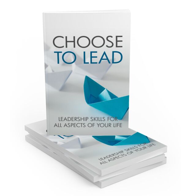 eCover representing Choose To Lead eBooks & Reports with Master Resell Rights