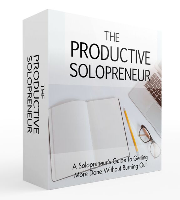 eCover representing The Productive Solopreneur Video Upgrade eBooks & Reports/Videos, Tutorials & Courses with Master Resell Rights