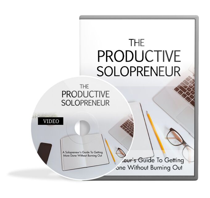 eCover representing The Productive Solopreneur Video Upgrade eBooks & Reports/Videos, Tutorials & Courses with Master Resell Rights