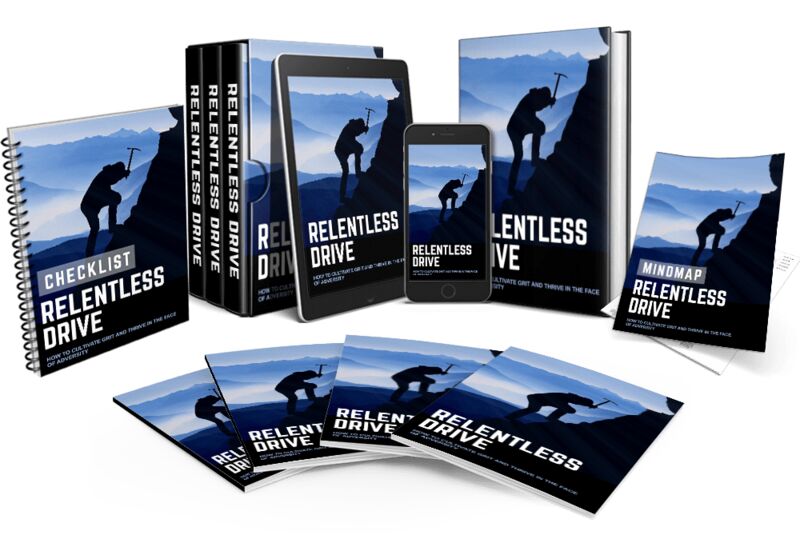 eCover representing Relentless Drive Video Upgrade Videos, Tutorials & Courses with Master Resell Rights