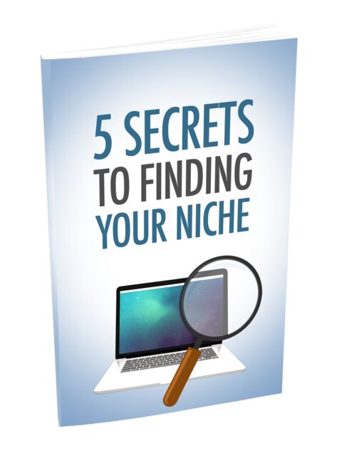 eCover representing Find Your Niche eBooks & Reports with Master Resell Rights