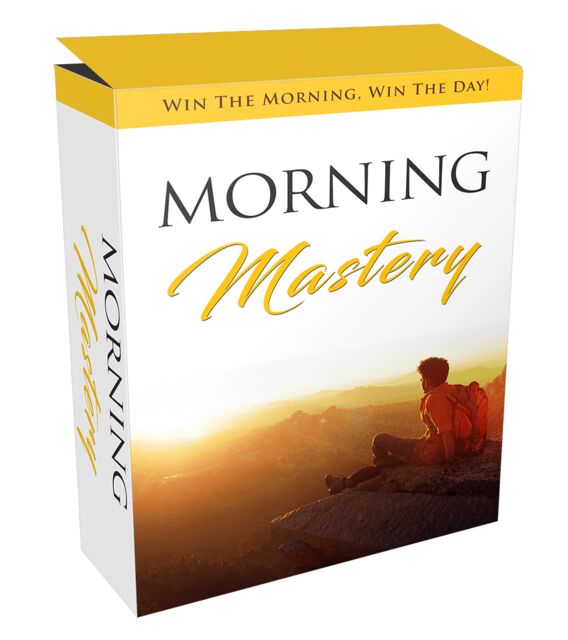 eCover representing Morning Mastery Videos, Tutorials & Courses with Master Resell Rights