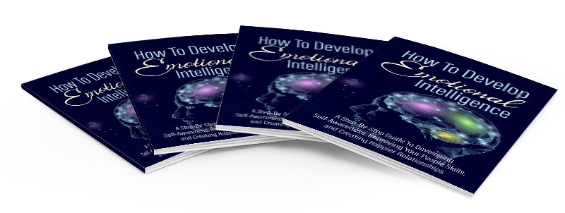 eCover representing How To Develop Emotional Intelligence eBooks & Reports with Master Resell Rights