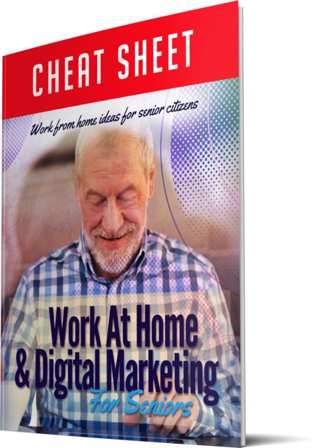 eCover representing Work At Home & Digital Marketing For Seniors eBooks & Reports with Master Resell Rights