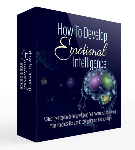 eCover representing How To Develop Emotional Intelligence Video Upgrade eBooks & Reports/Videos, Tutorials & Courses with Master Resell Rights