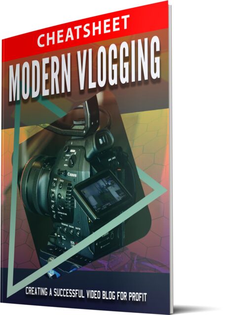 eCover representing Modern Vlogging eBooks & Reports with Master Resell Rights