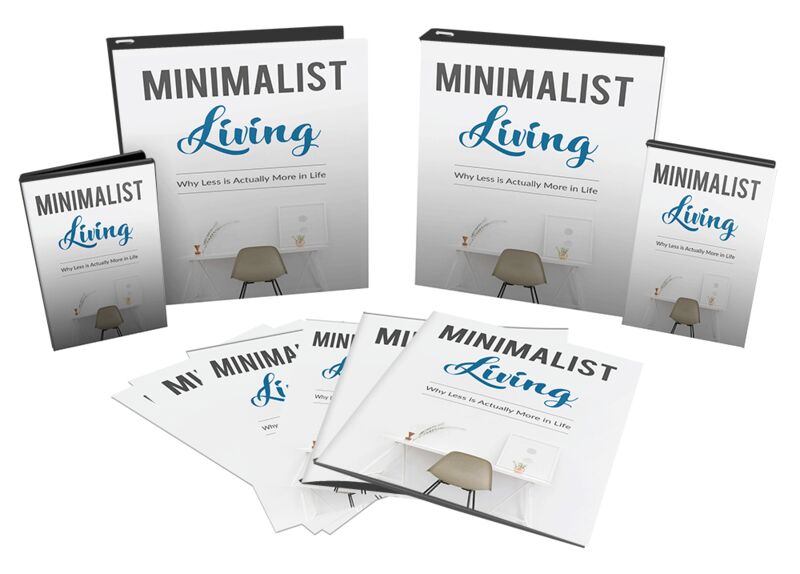 eCover representing Minimalist Living Video Upgrade Videos, Tutorials & Courses with Master Resell Rights