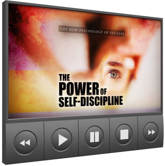 eCover representing The Power Of Self-Discipline Video Upgrade eBooks & Reports/Videos, Tutorials & Courses with Master Resell Rights