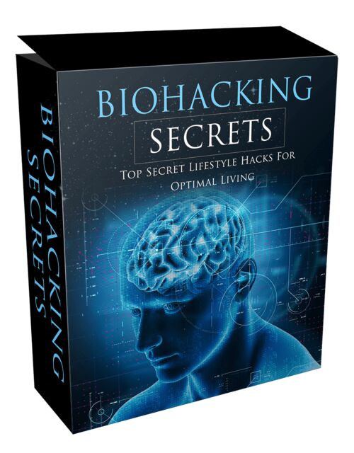 eCover representing Biohacking Secrets Video Upgrade Videos, Tutorials & Courses with Master Resell Rights