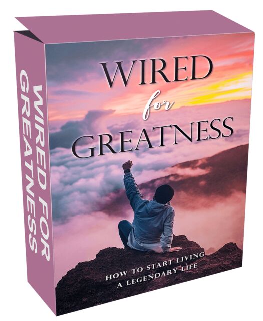 eCover representing Wired For Greatness Video Upgrade Videos, Tutorials & Courses with Master Resell Rights