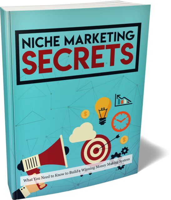 eCover representing Niche Maketing Secrets eBooks & Reports/Videos, Tutorials & Courses with Master Resell Rights