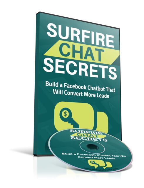 eCover representing Surfire Chat Secrets Videos, Tutorials & Courses with Private Label Rights