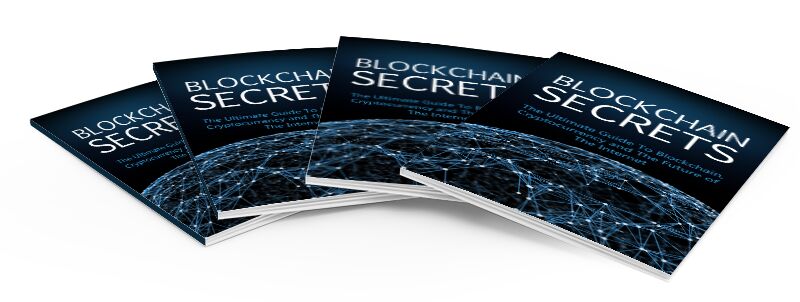 eCover representing Blockchain Secrets eBooks & Reports with Master Resell Rights