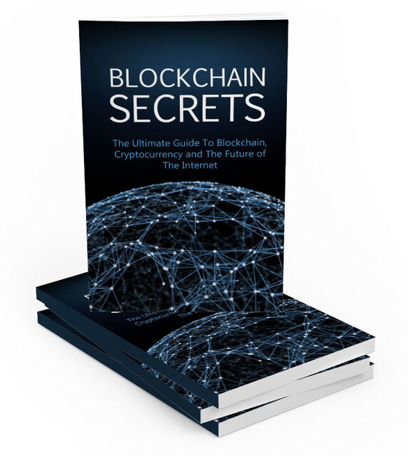 eCover representing Blockchain Secrets eBooks & Reports with Master Resell Rights