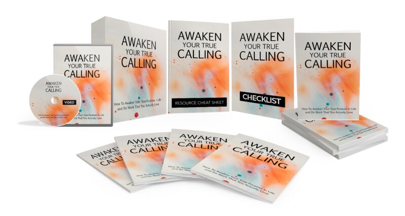 eCover representing Awaken Your True Calling Video Upgrade Videos, Tutorials & Courses with Master Resell Rights