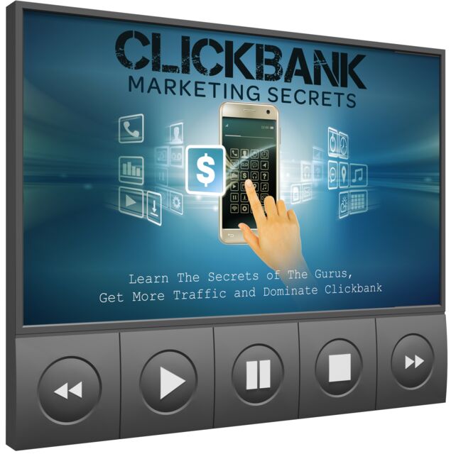 eCover representing ClickBank Marketing Secrets Video Upgrade eBooks & Reports/Videos, Tutorials & Courses with Master Resell Rights