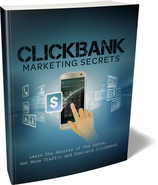 eCover representing ClickBank Marketing Secrets eBooks & Reports with Master Resell Rights