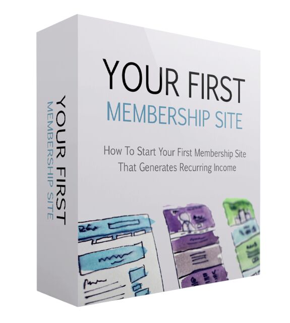 eCover representing Your First Membership Site Video Upgrade Videos, Tutorials & Courses with Master Resell Rights