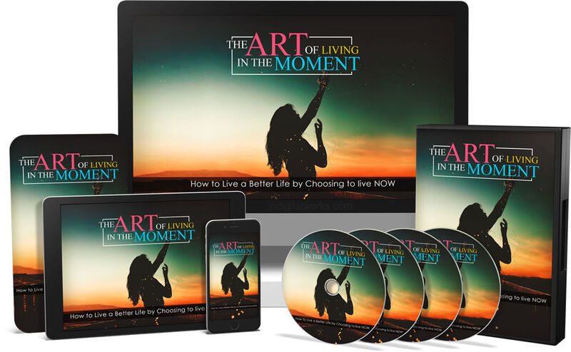 eCover representing The Art of Living In The Moment Video Upgrade eBooks & Reports/Videos, Tutorials & Courses with Master Resell Rights