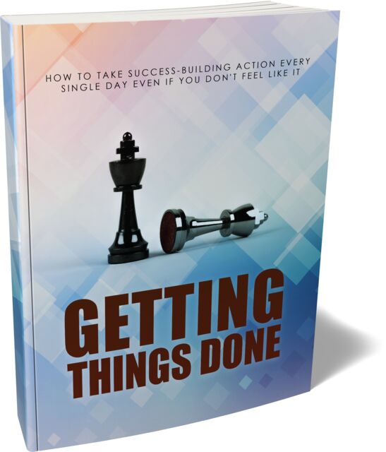 eCover representing Getting Things Done eBooks & Reports with Master Resell Rights