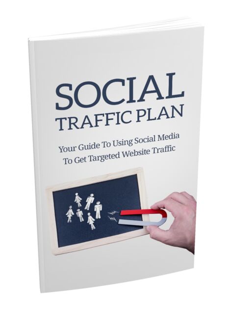 eCover representing Social Traffic Plan eBooks & Reports with Master Resell Rights