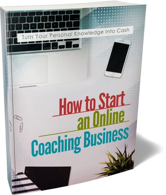 eCover representing How To Start Online Coaching Business eBooks & Reports with Master Resell Rights