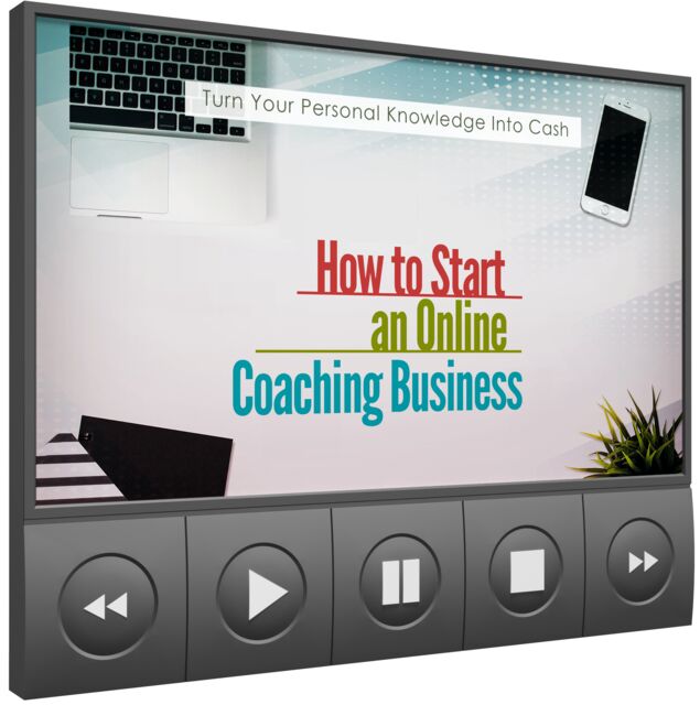 eCover representing How To Start Online Coaching Business Video Upgrade eBooks & Reports/Videos, Tutorials & Courses with Master Resell Rights