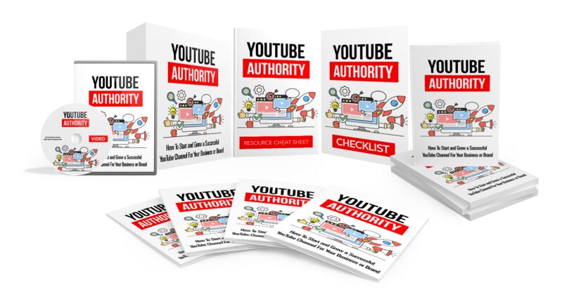 eCover representing Youtube Authority Video Upgrade Videos, Tutorials & Courses with Master Resell Rights