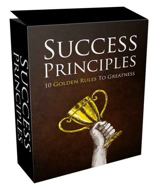 eCover representing Success Principles Video Upgrade Videos, Tutorials & Courses with Master Resell Rights