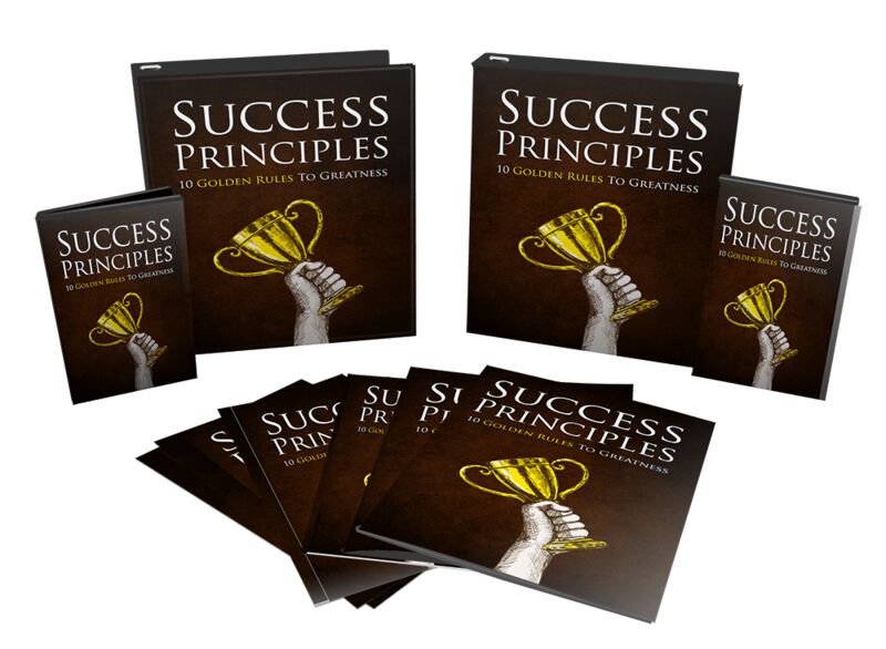 eCover representing Success Principles Video Upgrade Videos, Tutorials & Courses with Master Resell Rights