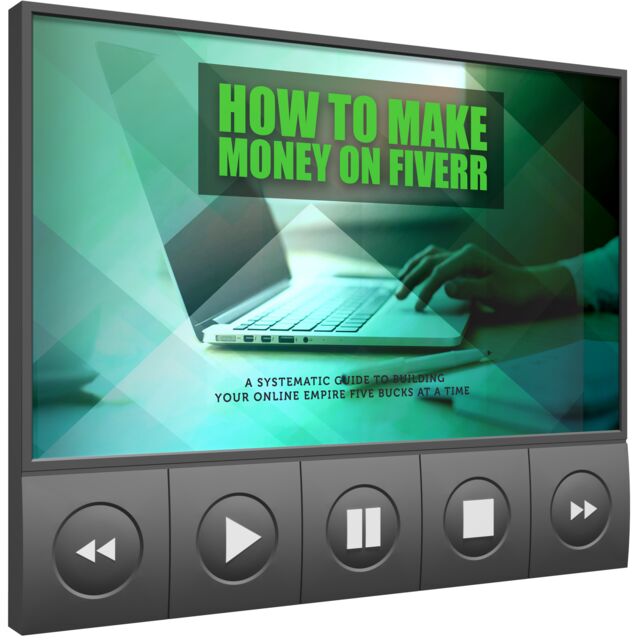 eCover representing How To Make Money On Fiverr Video Upgrade Videos, Tutorials & Courses with Master Resell Rights