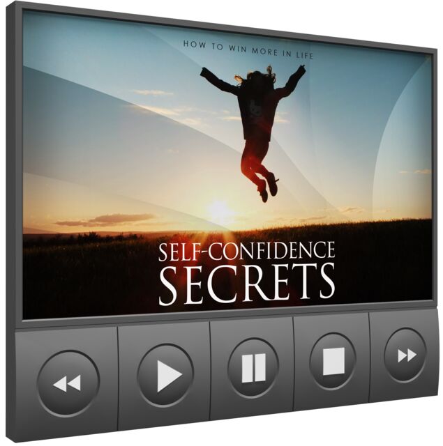 eCover representing Self Confidence Secrets Video Upgrade eBooks & Reports/Videos, Tutorials & Courses with Master Resell Rights