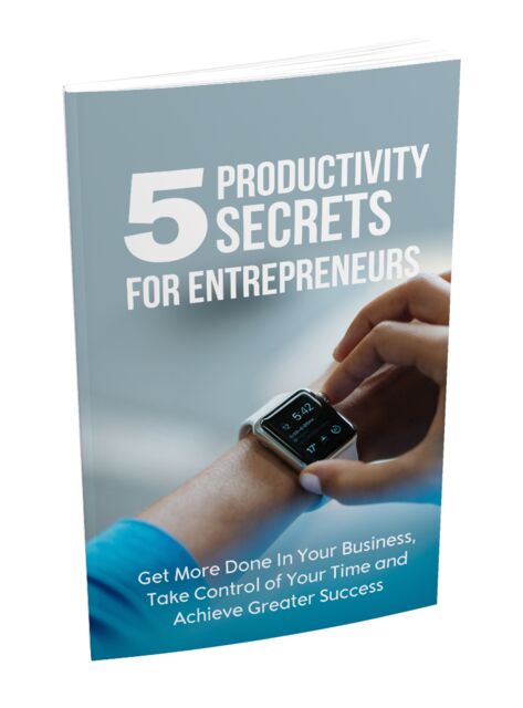 eCover representing Time Management For Entrepreneurs eBooks & Reports with Master Resell Rights