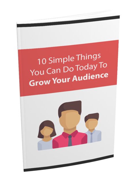 eCover representing Build Your Audience eBooks & Reports with Master Resell Rights