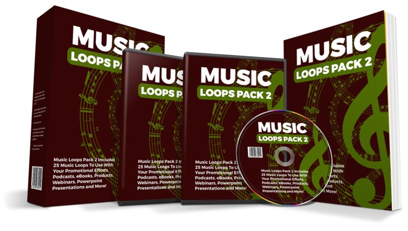 eCover representing Music Loops Pack 2 Audio & Music with Private Label Rights