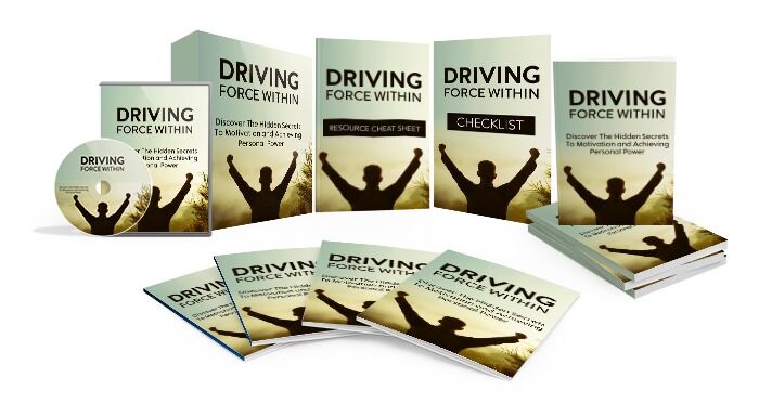 eCover representing Driving Force Within Gold Upgrade eBooks & Reports/Videos, Tutorials & Courses with Master Resell Rights