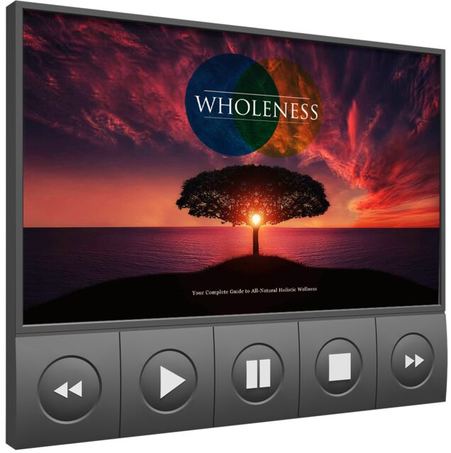 eCover representing Wholeness Video Upgrade eBooks & Reports/Videos, Tutorials & Courses with Master Resell Rights