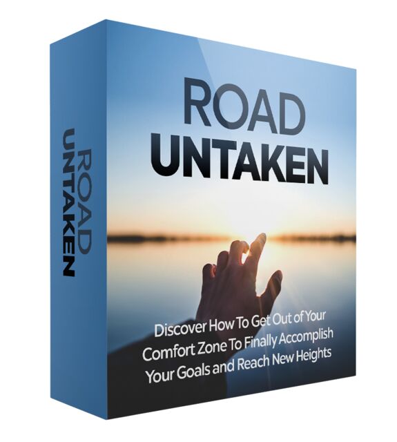 eCover representing Road Untaken Video Upgrade eBooks & Reports/Videos, Tutorials & Courses with Master Resell Rights