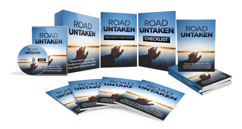 eCover representing Road Untaken Video Upgrade eBooks & Reports/Videos, Tutorials & Courses with Master Resell Rights