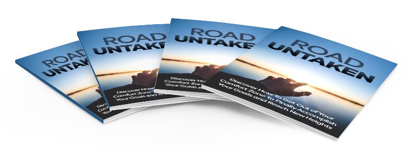 eCover representing Road Untaken eBooks & Reports with Master Resell Rights