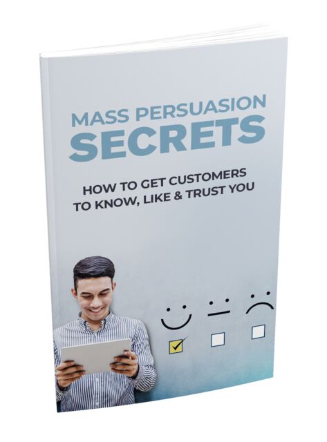 eCover representing Mass Persuasion Secrets eBooks & Reports with Master Resell Rights