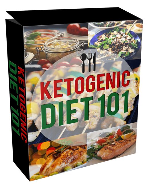 eCover representing Ketogenic Diet 101 Video Upgrade Videos, Tutorials & Courses with Master Resell Rights