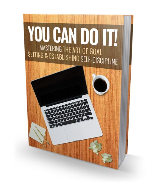 eCover representing You Can Do It eBooks & Reports with Master Resell Rights